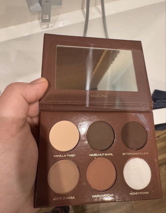 Paleta 6 cieni Mocha limitowana Pierre Rene piękne brązy - klasyka