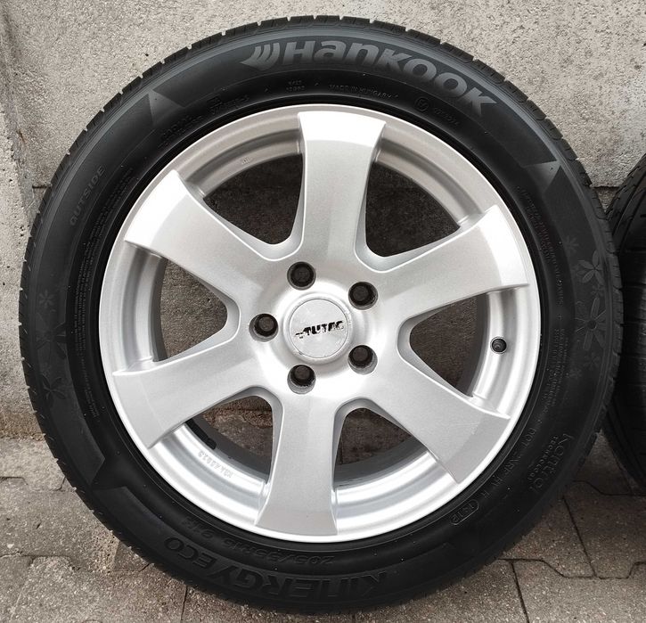 Oryginalne felgi aluminiowe AUTEC 16 cali 5x114,3 super + opony gratis