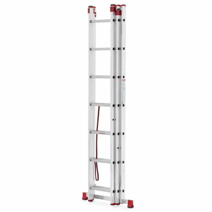 Drabina Aluminiowa 3x7 Polska 180KG