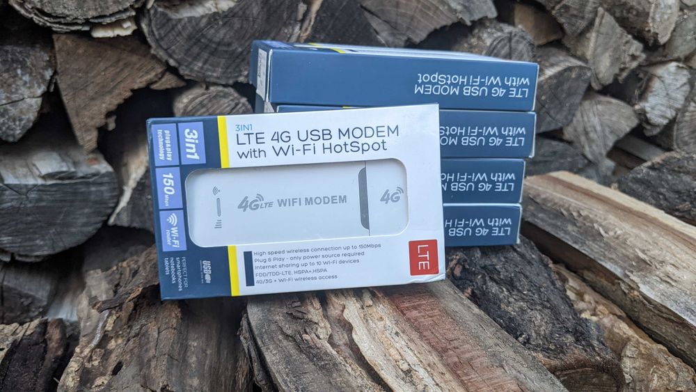 НОВІ 4G USB WI-FI LTE роутери (модеми) під sim-карту