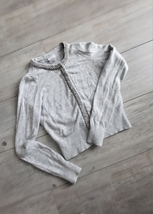 Szary sweterek H&M