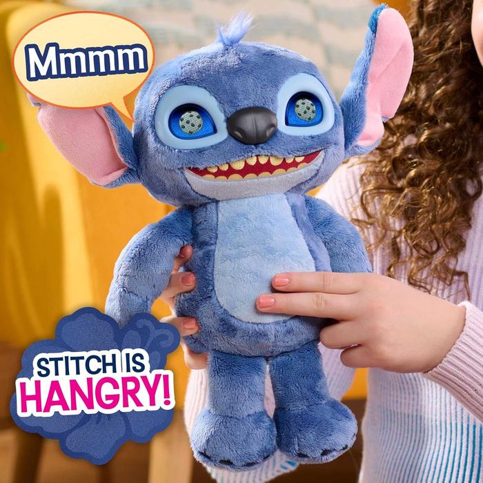 Інтерактивна іграшка Стіч Disney Stitch Just Play, 34 см з LCD очима