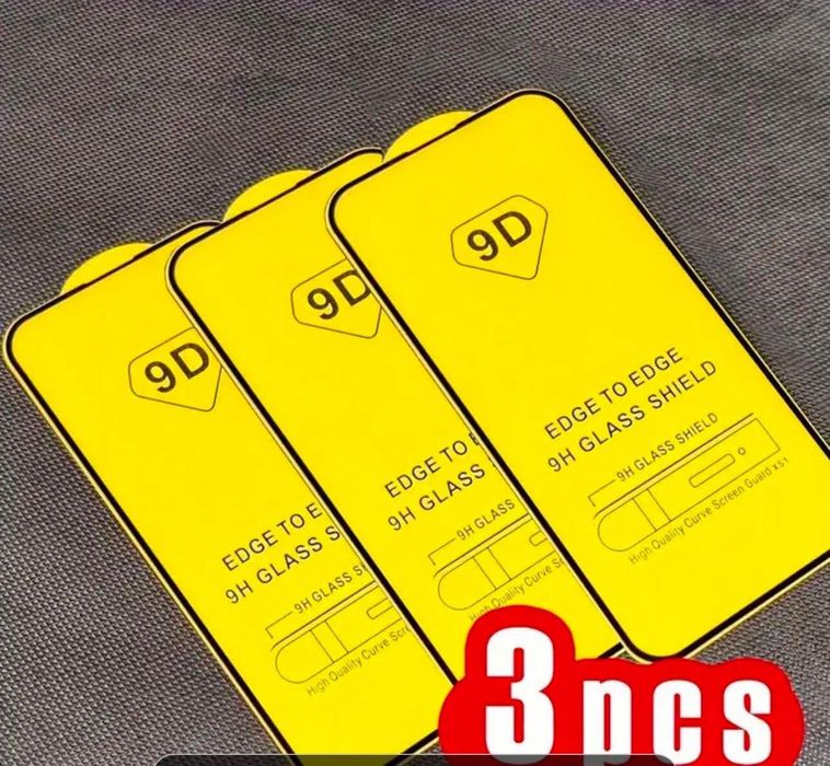Захисне скло 9D iPhone 14 Plus | Всі Моделі| Защитное стекло айфон