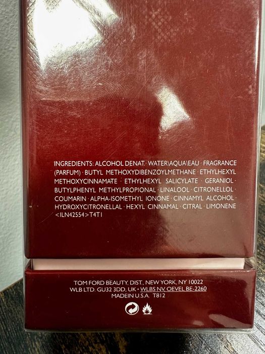 PERFUMY TOM FORD lost cherry 100ml
