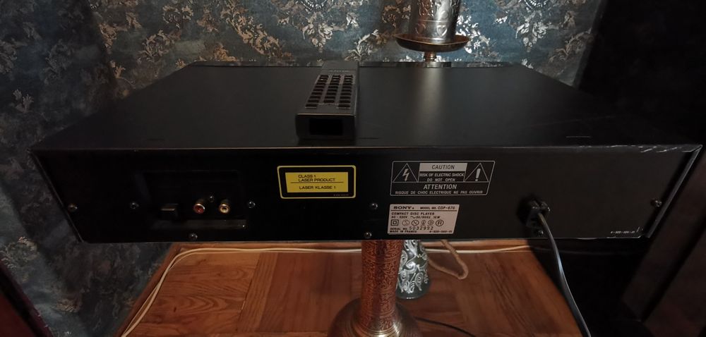 Sony CDP-670 | Burr-Brown PCM56 | Oryginalny Pilot | Klasyk Hi-Fi
