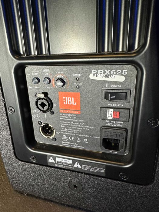 JBL PRX 625 – głośniki aktywne, stan idealny