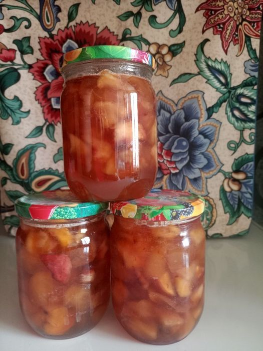 Варення з персика.персиковое варенье