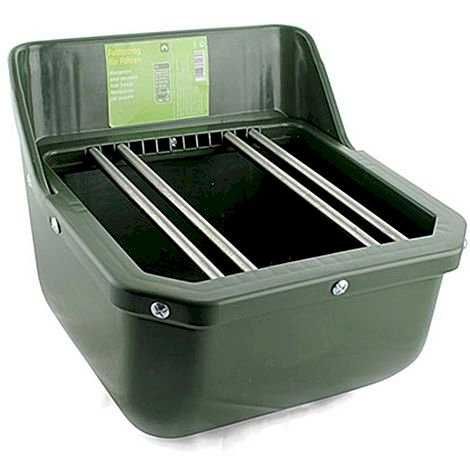 Karmidło plastikowe dla źrebiąt cieląt prętami 9l żłób