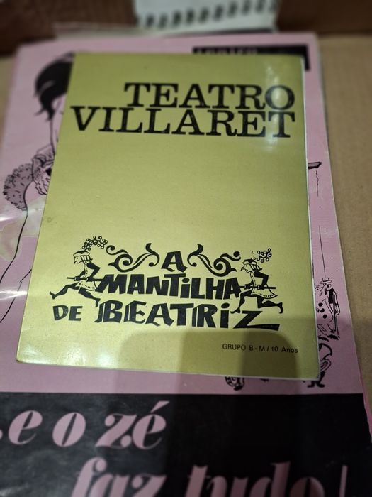 Programas antigos Teatro revista