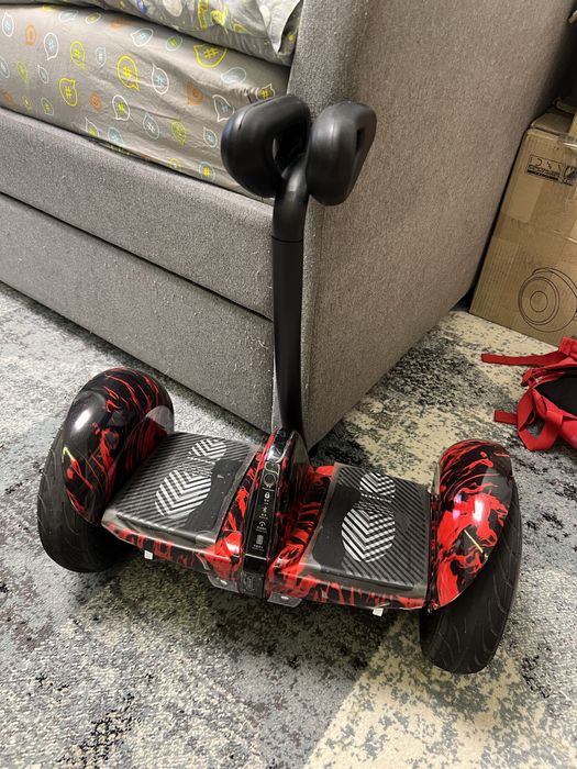 Гіроскутер Segway Xiaomi NineBot Mini Гіроборд З Ручкою ПОЛУМ'Я
