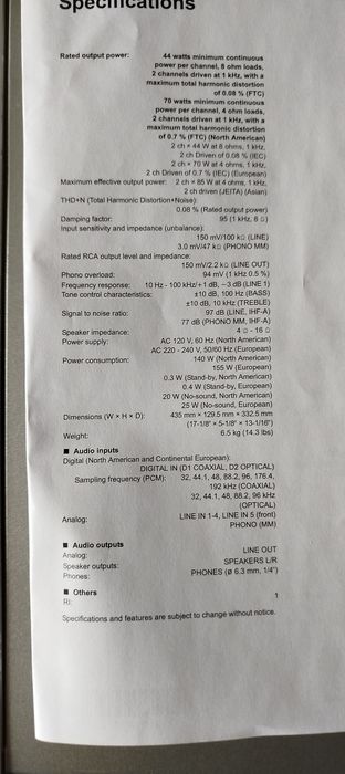 Wzmacniacz Onkyo A-9010