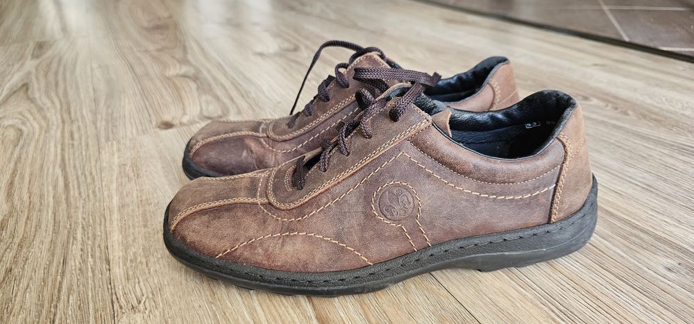 Rieker męskie skórzane buty rozmiar 43 wkładka 27,5cm używane