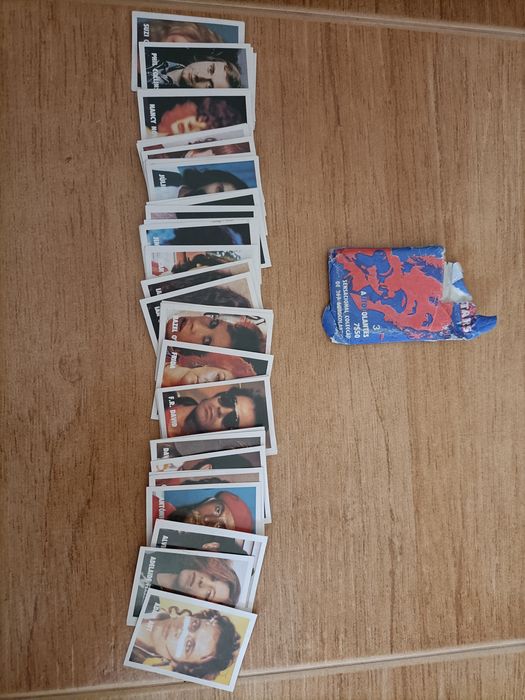 Coleção de autocolantes "Music Stars"