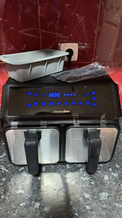 Airfryer de gaveta dupla