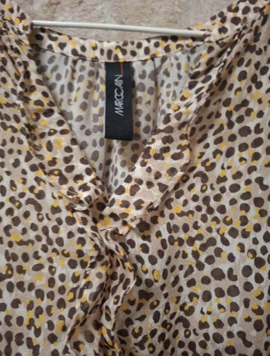 Платье  макси  Marc Cain из натурального шелка