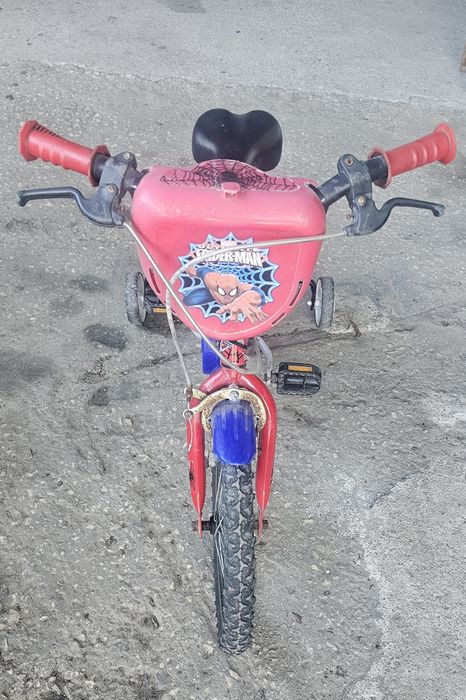 Bicicleta spider man