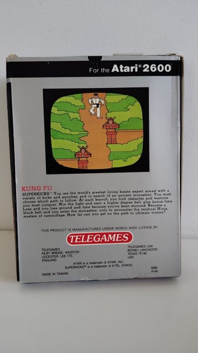 Kung Fu super kicks Atari 2600