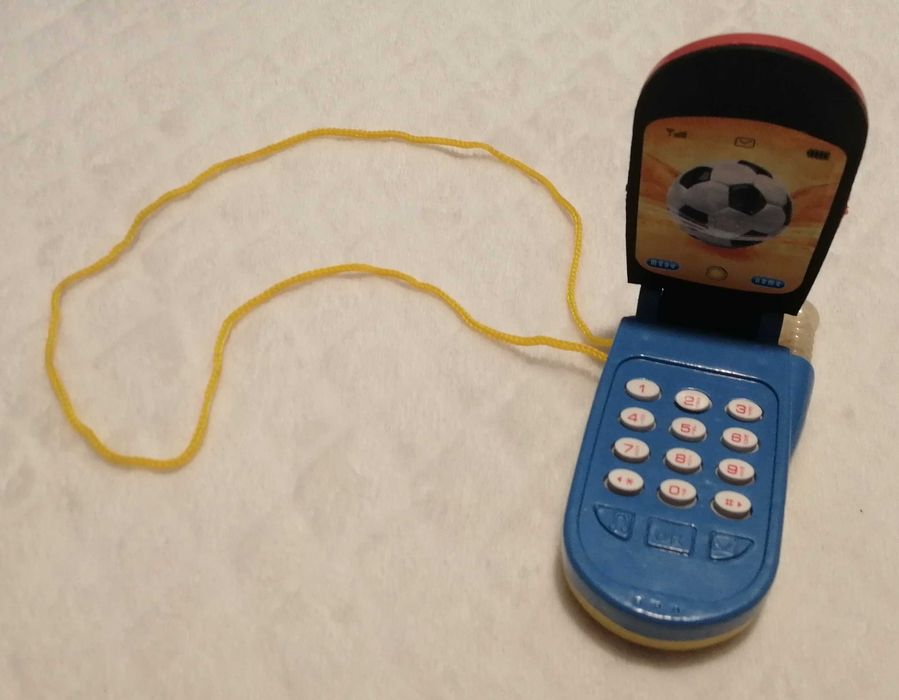 Telefon, piłka nożna, dźwięki, światła (Zabawka)