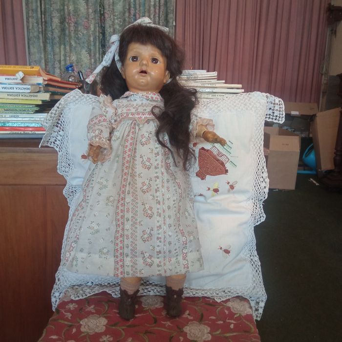 Boneca celulóide muito antiga
