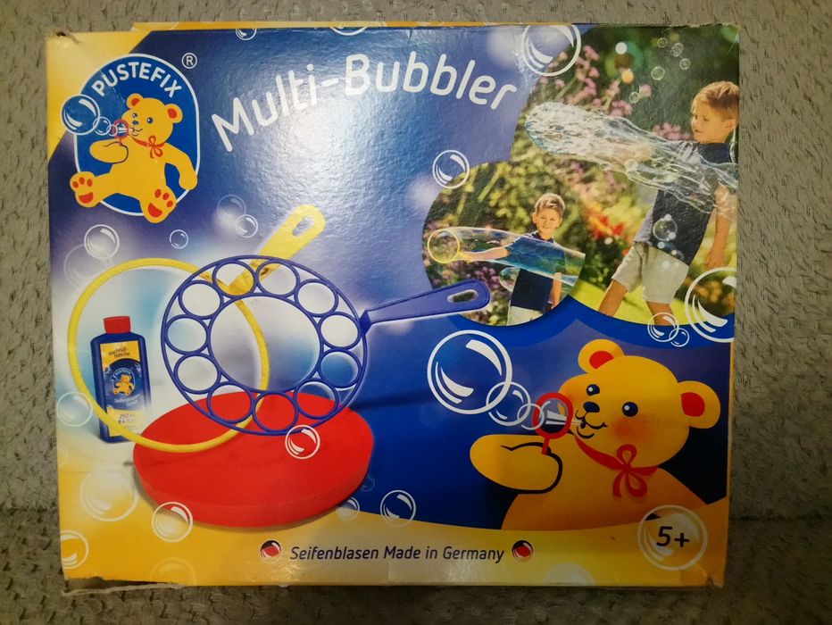Zestaw do dużych baniek mydlanych 250ml