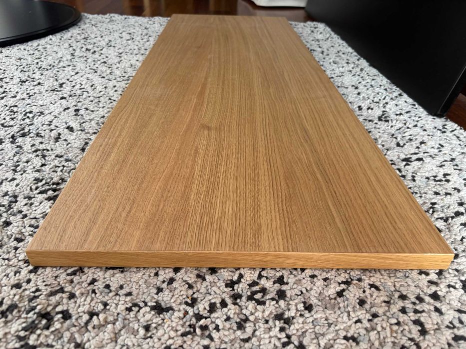 IKEA  Blat  do Besta, 120 x 42 cm, fornir   debowy  j. nowy 204. 729.18 panel górny