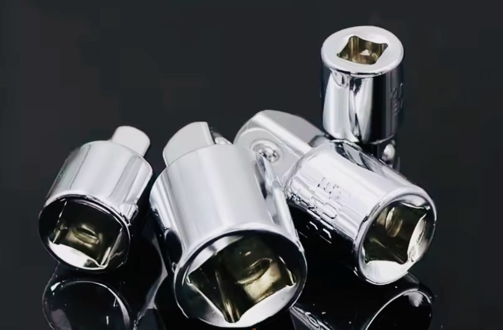 Набор6шт перехідників на трещотку вороток гайковерт квадрат1/4 3/8 1/2