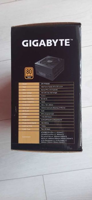 Блок живлення gigabyte p750gm