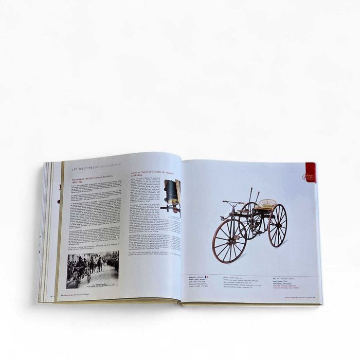 Livro “Vélos de légende” de Claude Reynaud – Grande Formato, Capa Dura, Edição Coleção