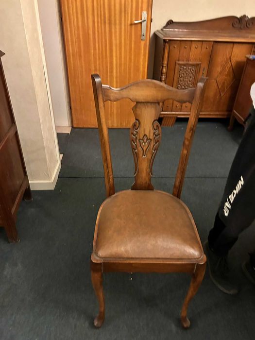 Piękny stół i 6 krzeseł LUDWIK XV!!! TANIO, komplet!!!51