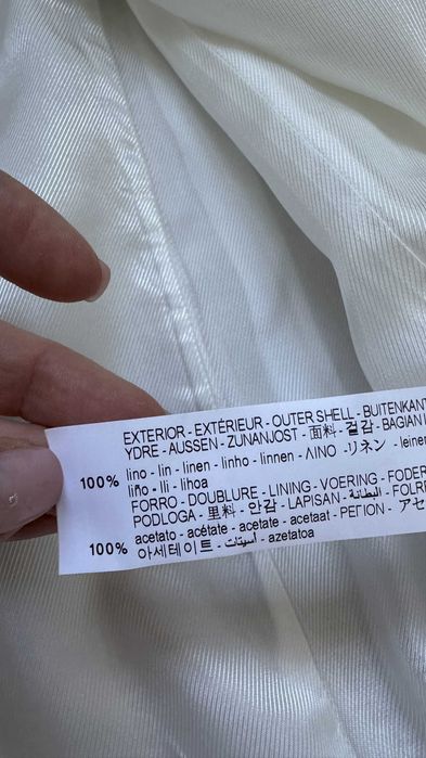Жакет Zara розмір S льон