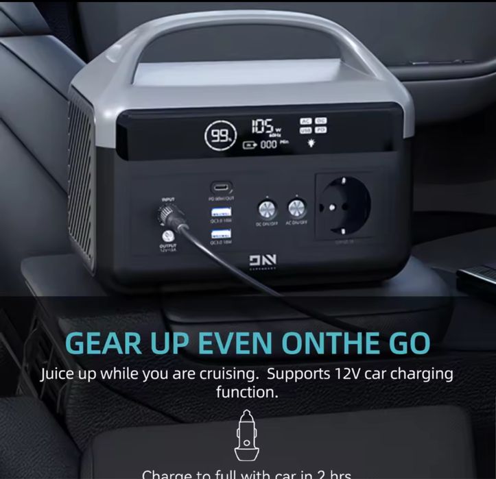 DaranEner NEOZ Estação portátil Nova - 300W 179.2Wh LiFePO4