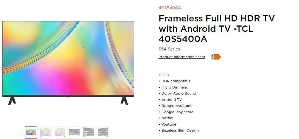 TCL Frameless Full HD