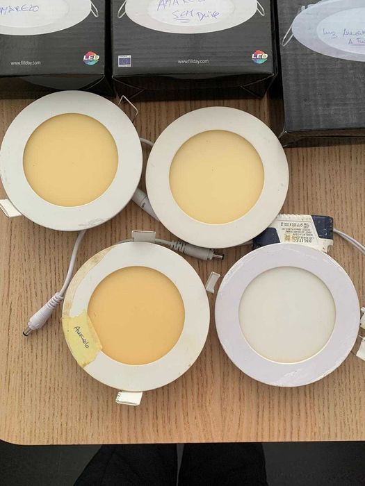 Lâmpadas Round Led (Vários tamanhos)
