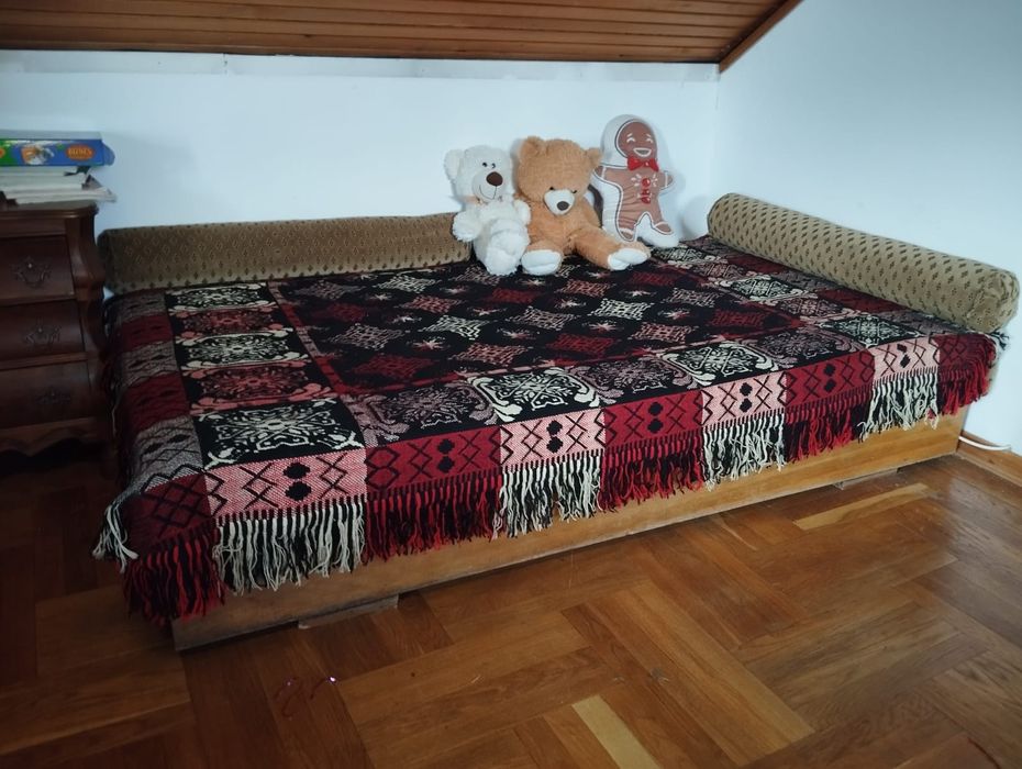 Tapczan i fotele PRL