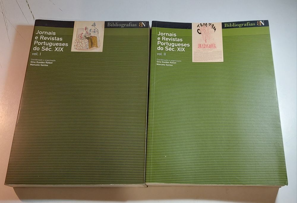 Jornais e Revistas Portuguesas do Século XIX (Bibliografias, 2 Vols)