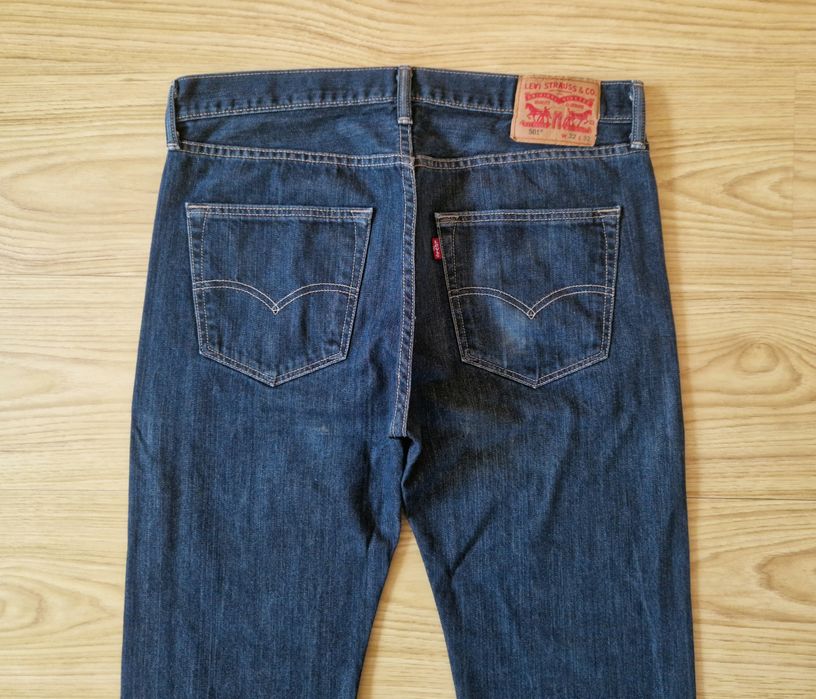 Джинси чоловічі Levi's 501 W32 L32 (Levis/Левайс) Original