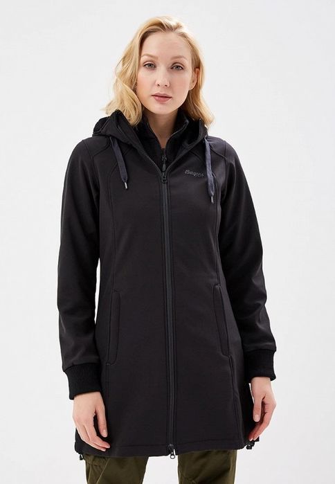 Płaszcz typu softshell damski Bergans L wiatroszczelny parka