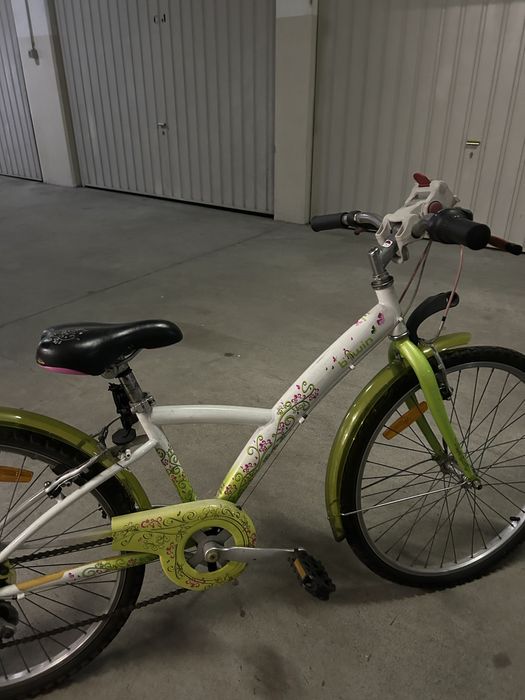 Bicicleta Criança BTWIN Branca - Aro 24