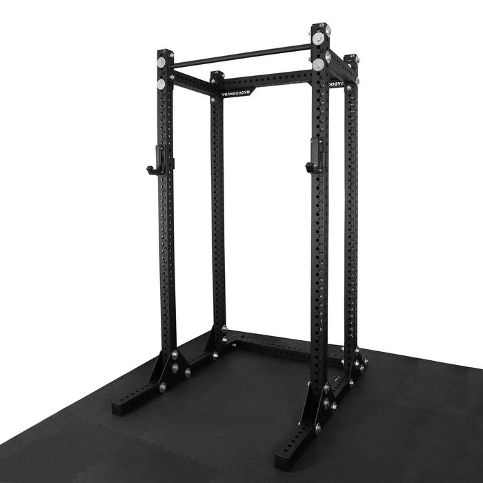 Half rack 80x80x3 + stacja DIP + landmine + haki + belki / klatka