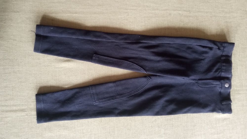 Bryczesy, kamizelka, buty do jazdy konno