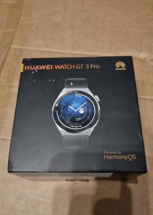 Huawei Watch GT 3 Pro 46mm Tytanowy | NOWA BATERIA | stan bdb | pudełko