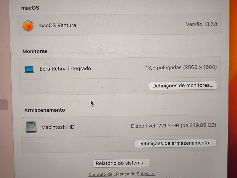 Apple Macbook Pro 13 Retina i5 SSD 256GB 16GB ram # bateria NOVA