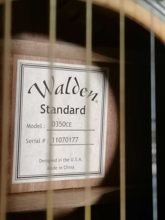 Guitarra eletroacúsatica Walden