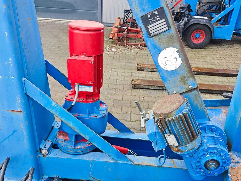 Dźwig Steinweg Bocker MK-300/5 Minikran żuraw wciągarka silki bloczków