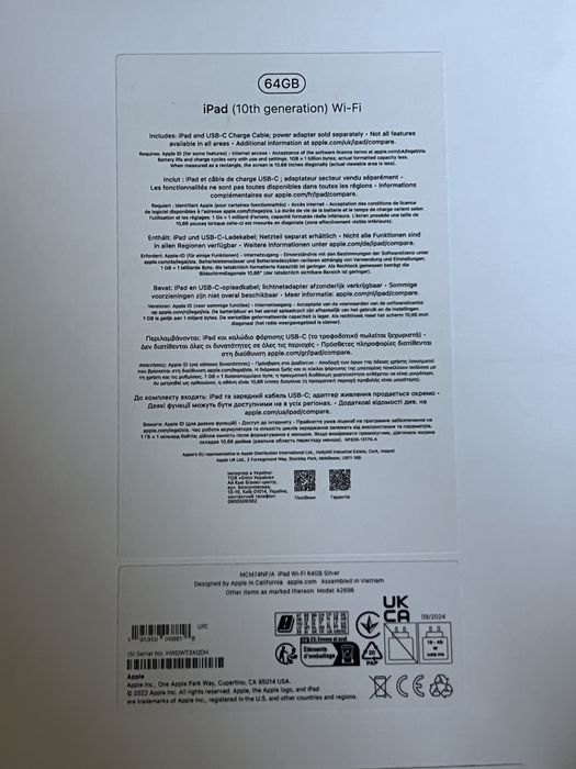 Ipad 10.8 в ідеальному стані