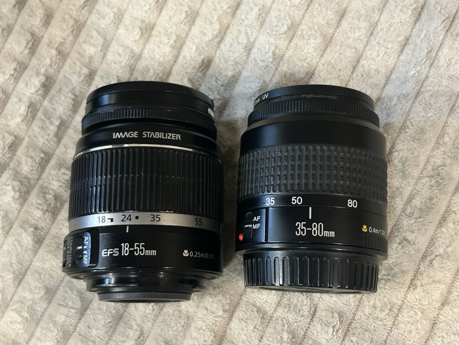 Фотоапарат Canon EOS 600D + портретний обʼєктив