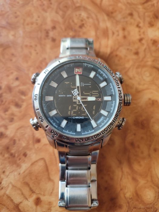 Чоловічі годинники Naviforce 9093 Savonna Silver
