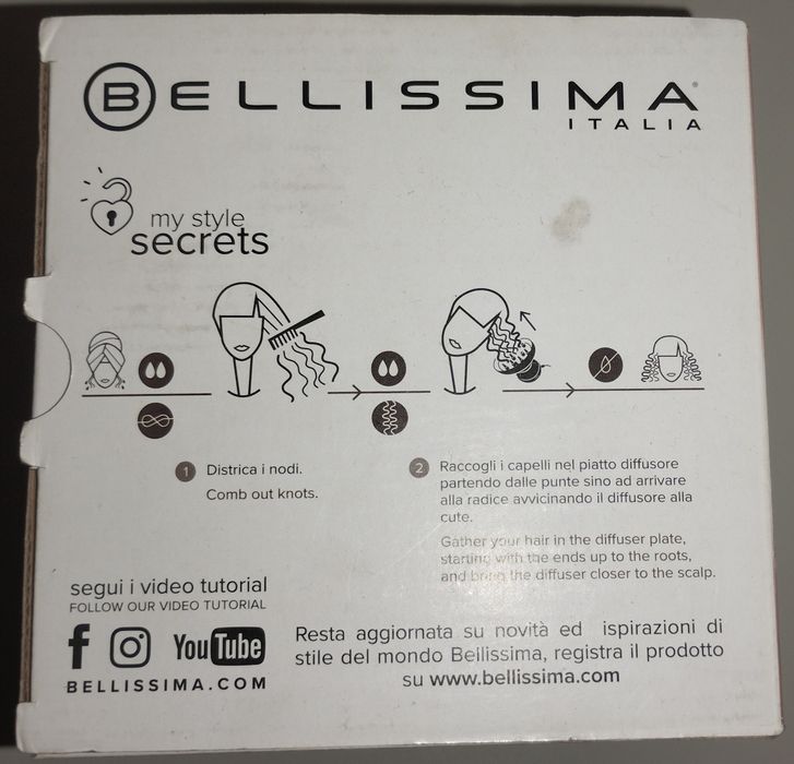 Secador belíssima Itália