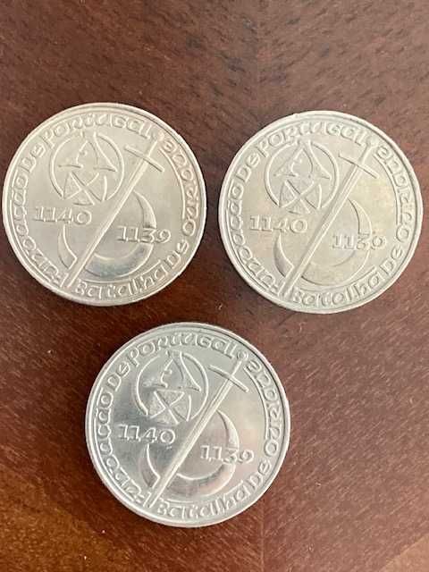 6 Moedas comemorativas de 250 escudos, 1990 - Fundação de Portugal