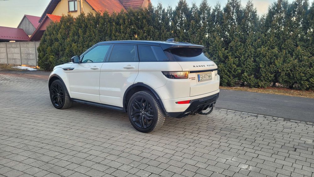 Range Rover Evoque 2.0 benzyna 240 4x4 najbogatsza wersja 1-właściciel